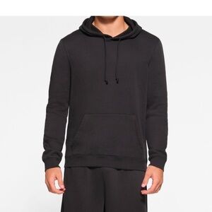 NWT Skims Lounge Fleece Hoodie new men's sweatshirt black SIZE L